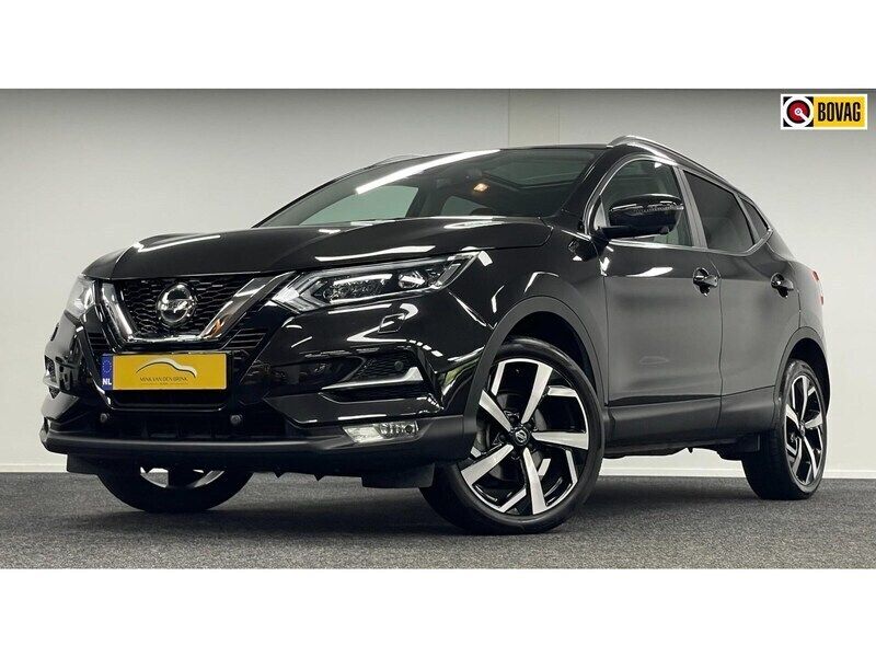 Zwart Gebruikt 2021 Nissan Qashqai Tekna SUV | € 25.995 (Goede deal) - Afbeelding 1/2
