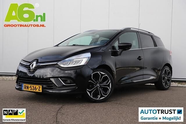 Zwart Gebruikt 2018 Renault Clio GrandTour Bose Edition Stationwagen | € 9.900 (Eerlijke prijs) - Afbeelding 1/4