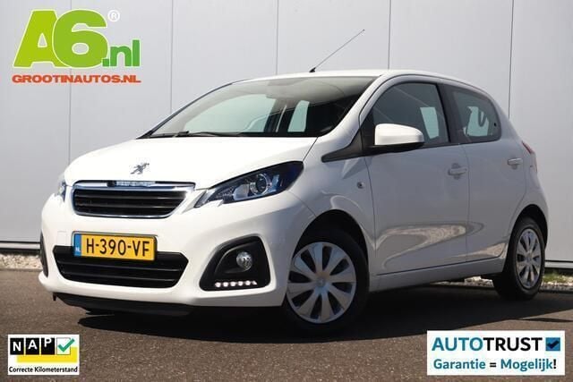 Wit Occasion 2020 Peugeot 108 Active Hatchback | € 7.900 (Eerlijke prijs) - Afbeelding 1/4