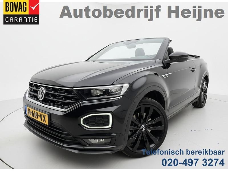Occasion VW T-Roc Cabriolet R-line 150 PK (110 kW) 2020 Zwart Cabriolet
