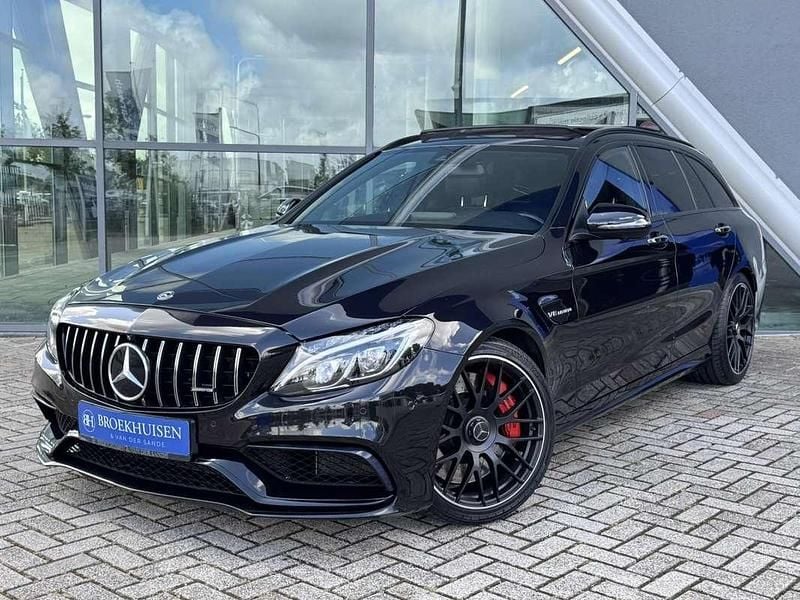 Zwart Gebruikt 2017 Mercedes C63 AMG AMG Stationwagen | € 43.950 (Super prijs) - Afbeelding 1/4
