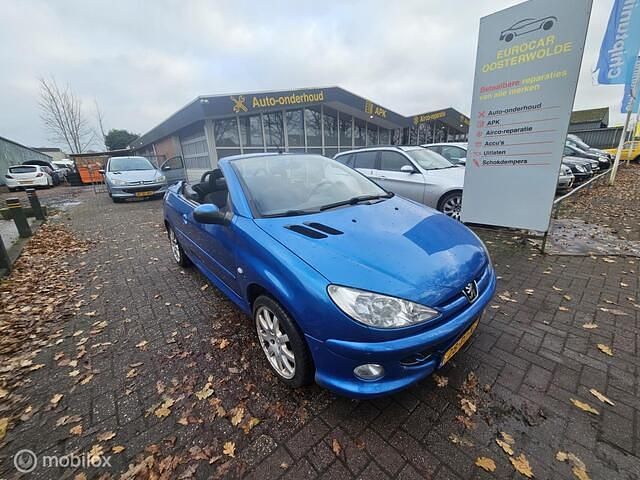 Blauw Gebruikt 2004 Peugeot 206 CC Cabriolet | € 999 (Eerlijke prijs) - Afbeelding 1/4