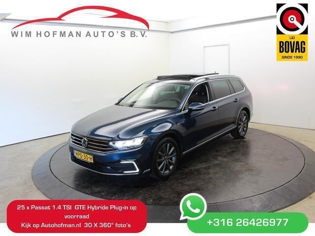 Blauw Gebruikt 2021 VW Passat Pro Stationwagen | € 26.740 (Eerlijke prijs) - Afbeelding 1/4