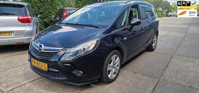 Zwart Gebruikt 2014 Opel Zafira Tourer Design Edition MPV | € 5.450 (Eerlijke prijs) - Afbeelding 1/4