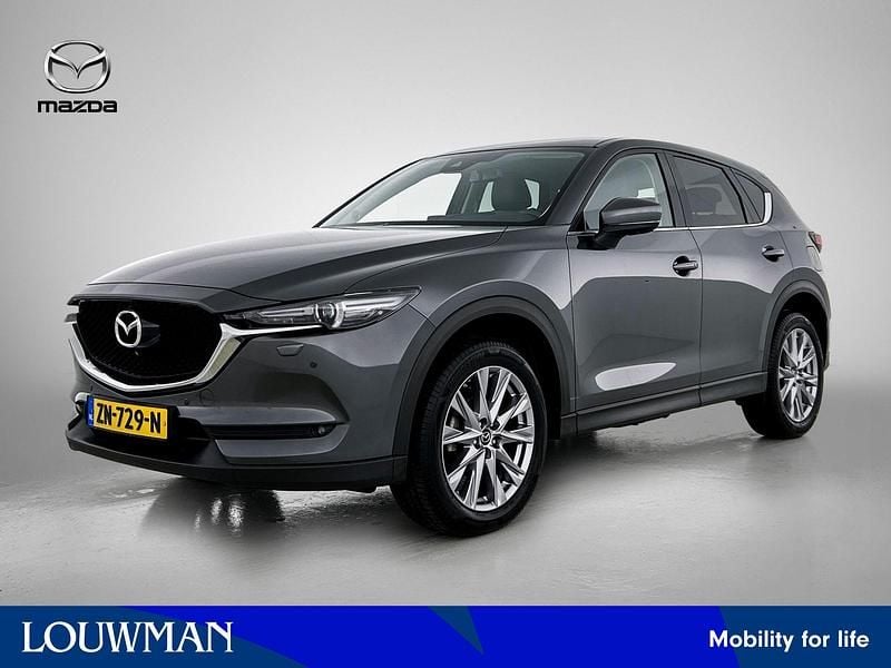 Grijs (metallic) Gebruikt 2019 Mazda CX-5 Luxury SUV | € 26.900 (Eerlijke prijs) - Afbeelding 1/4