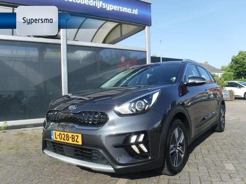 Grijs Gebruikt 2021 Kia e-Niro SUV | € 22.500 - Afbeelding 1/4