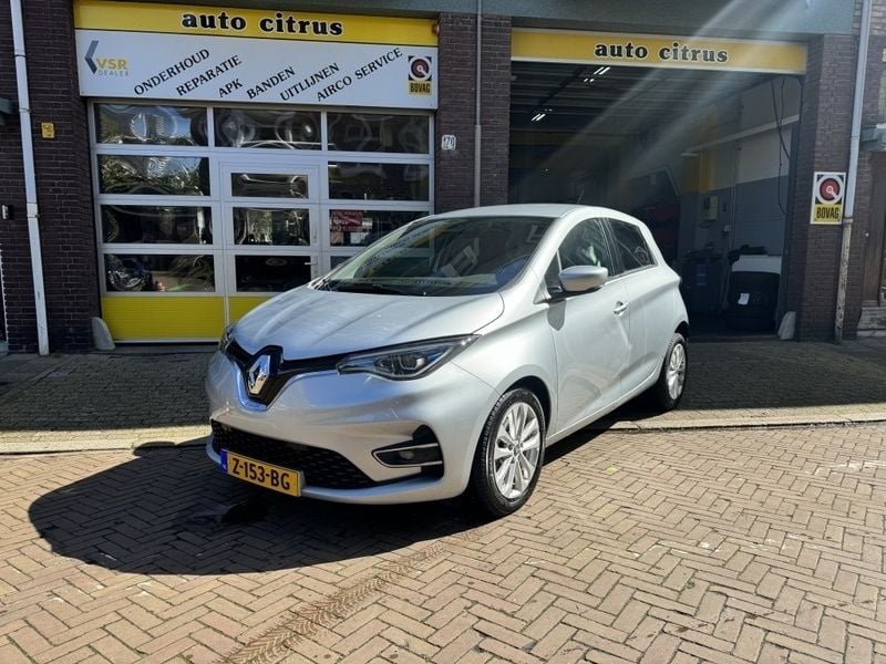 Grijs Gebruikt 2021 Renault Zoe Life Hatchback | € 20.500 - Afbeelding 1/4