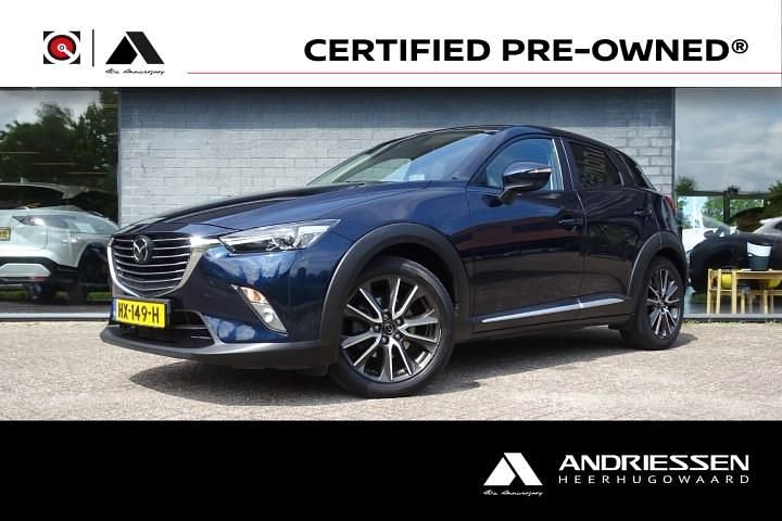 Blauw Gebruikt 2016 Mazda CX-3 SUV | € 16.950 (Eerlijke prijs) - Afbeelding 1/4