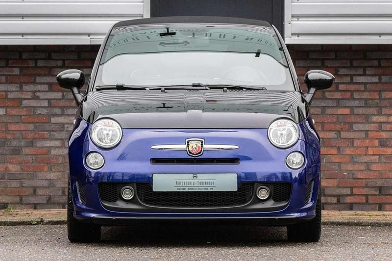 Blauw Gebruikt 2016 Fiat 500 Abarth Cabriolet | € 12.900 (Goede deal) - Afbeelding 1/4