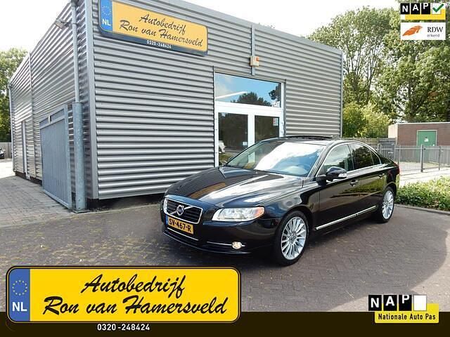 Zwart Gebruikt 2009 Volvo S80 Executive Sedan | € 14.950 (Super prijs) - Afbeelding 1/4