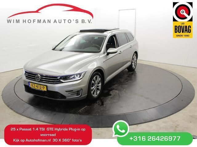 Grijs, metallic lak Gebruikt 2016 VW Passat GTE Stationwagen | € 18.440 (Duur) - Afbeelding 1/4