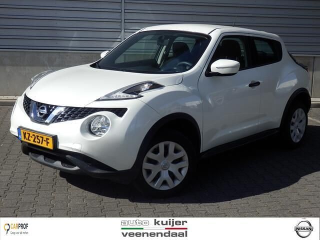 Wit Occasion 2016 Nissan Juke Visia SUV | € 8.440 (Eerlijke prijs) - Afbeelding 1/4
