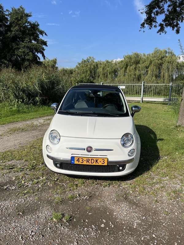 Wit Gebruikt 2011 Fiat 500 Rock Hatchback | € 5.450 (Eerlijke prijs) - Afbeelding 1/4
