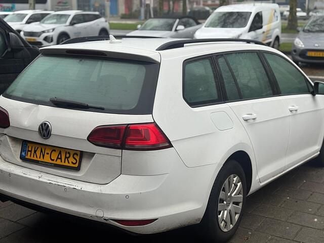 Occasion VW Golf VII Trendline 110 PK (80 kW) 2014 Wit Stationwagen