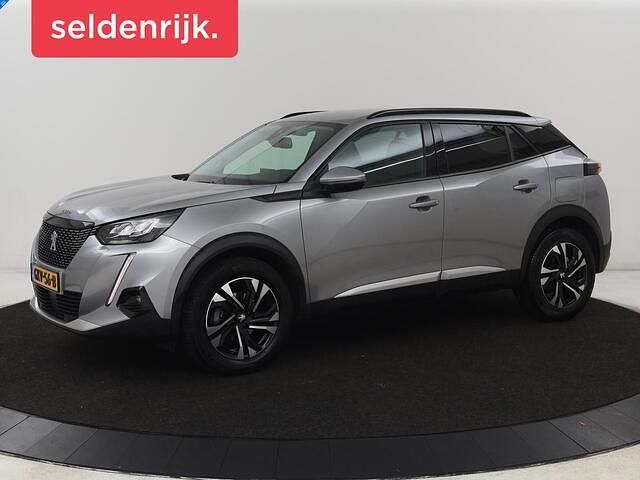 Grijs Gebruikt 2021 Peugeot 2008 Allure SUV | € 16.900 (Super prijs) - Afbeelding 1/4