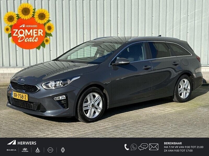 Grijs Gebruikt 2019 Kia Ceed Sportswagon Start Stationwagen | € 17.835 (Eerlijke prijs) - Afbeelding 1/4