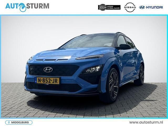 Blauw Gebruikt 2021 Hyundai Kona N Line SUV | € 20.950 (Iets duurder) - Afbeelding 1/4