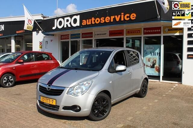 Grijs Gebruikt 2012 Opel Agila Edition Hatchback | € 1.990 (Super prijs) - Afbeelding 1/4