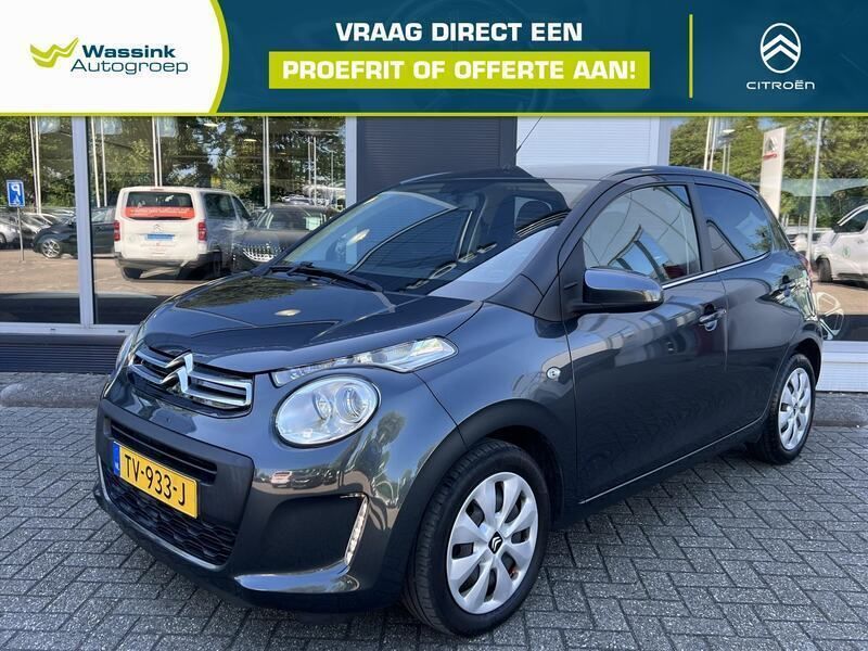 Grijs Gebruikt 2018 Citroën C1 Feel Hatchback | € 10.440 (Eerlijke prijs) - Afbeelding 1/4
