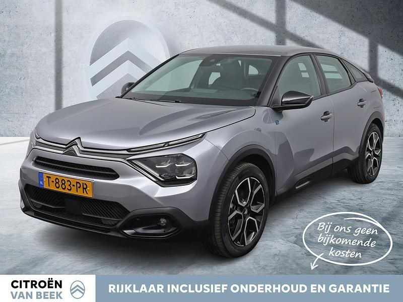 Grijs Gebruikt 2023 Citroën e-C4 Feel SUV | € 19.690 (Eerlijke prijs) - Afbeelding 1/4