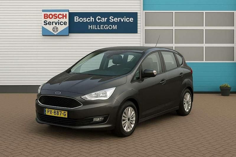 Grijs Gebruikt 2017 Ford C-MAX MPV | € 13.450 (Eerlijke prijs) - Afbeelding 1/4