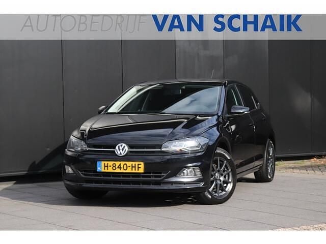 Zwart Gebruikt 2020 VW Polo Comfortline Hatchback | € 10.950 (Super prijs) - Afbeelding 1/4