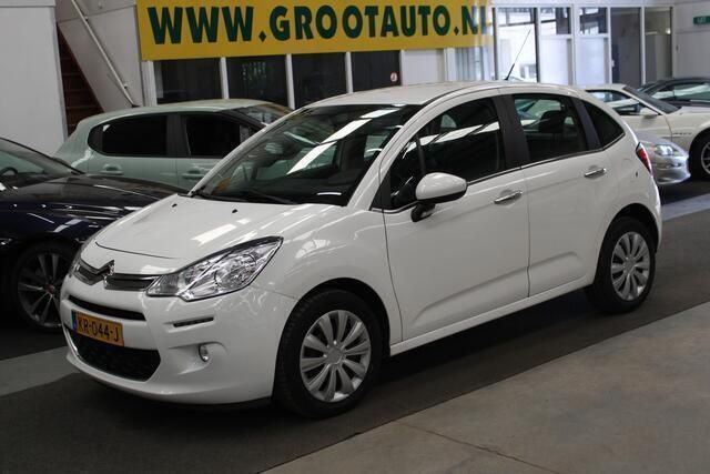 Wit, metallic lak Gebruikt 2016 Citroën C3 PureTech Hatchback | € 4.944 (Super prijs) - Afbeelding 1/4