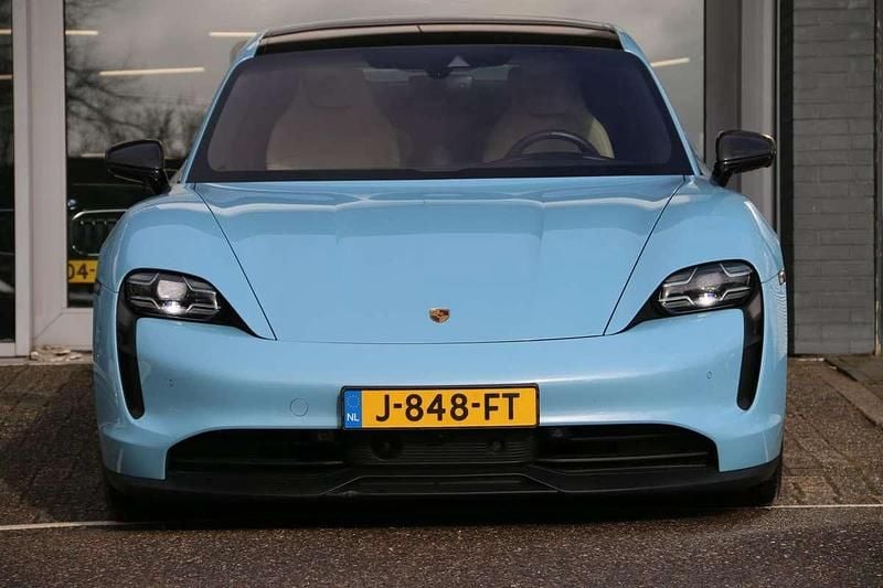 Occasion Porsche Taycan 4S Performance Package 360 kW (490 PK) 2020 Blauw Sedan