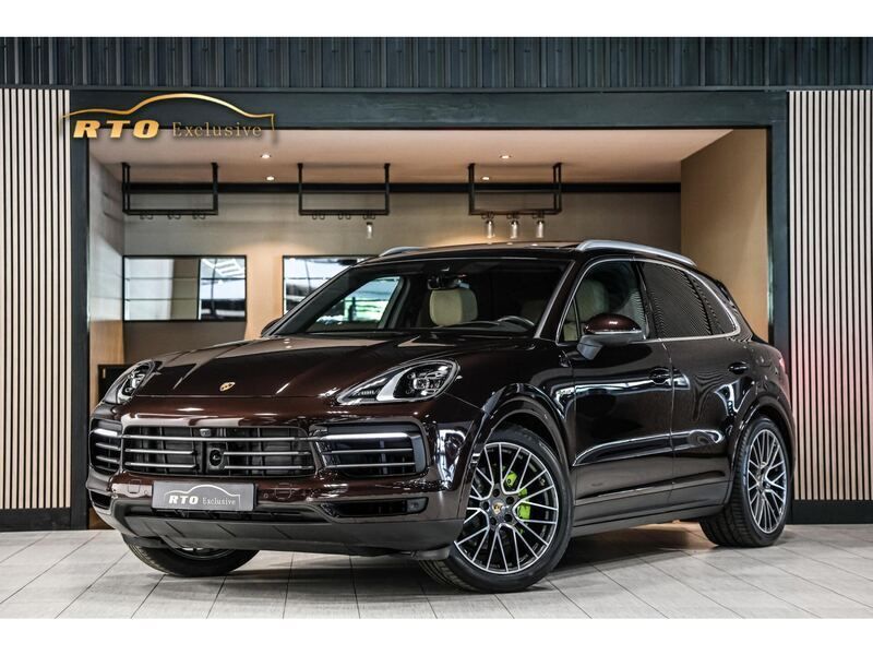 Bruin Gebruikt 2022 Porsche Cayenne Platinum Edition SUV | € 87.000 (Super prijs) - Afbeelding 1/4