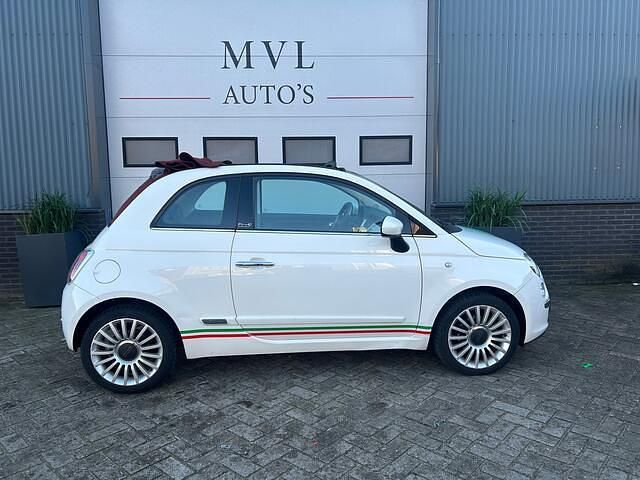 Occasion Fiat 500C Lounge 101 PK (74 kW) 2010 Wit Cabriolet