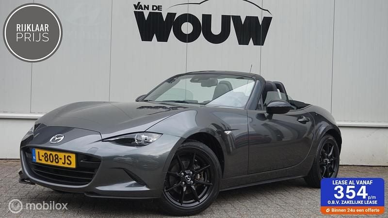 Grijs Gebruikt 2019 Mazda MX5 Cabriolet | € 21.895 (Eerlijke prijs) - Afbeelding 1/4