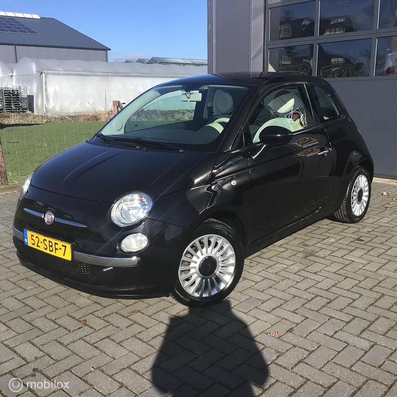 Occasion Fiat 500 Lounge 86 PK (63 kW) 2011 Zwart Hatchback
