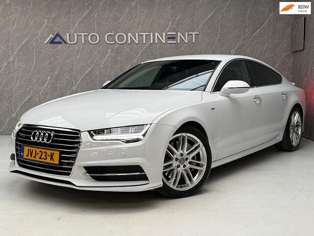 Wit Occasion 2015 Audi A7 S-Line Hatchback | € 19.950 (Goede deal) - Afbeelding 1/4