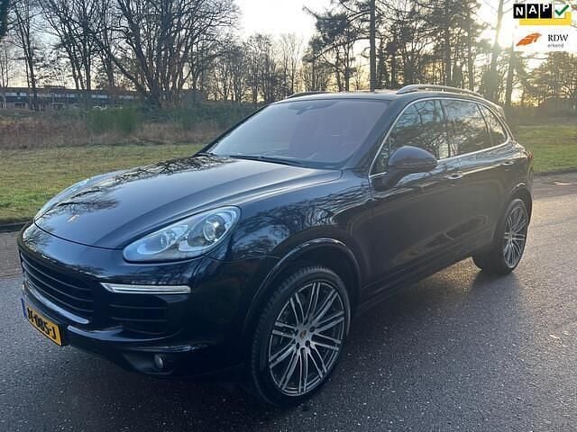 Blauw (metallic) Gebruikt 2016 Porsche Cayenne Sport SUV | € 28.750 (Goede deal) - Afbeelding 1/4