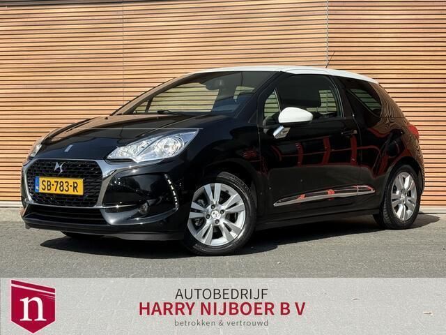 Zwart, metallic lak Gebruikt 2018 DS Automobiles DS3 Business Hatchback | € 10.800 (Eerlijke prijs) - Afbeelding 1/4