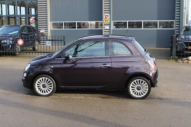 Occasion Fiat 500 Lounge 86 PK (63 kW) 2013 Paars Hatchback