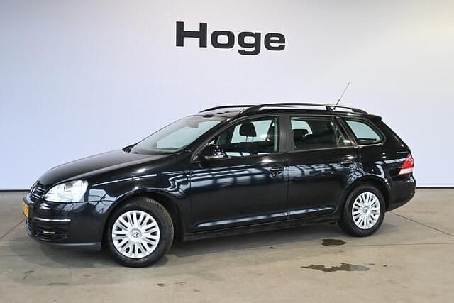 Zwart Occasion 2008 VW Golf V Trendline Stationwagen | € 1.940 (Goede deal) - Afbeelding 1/4
