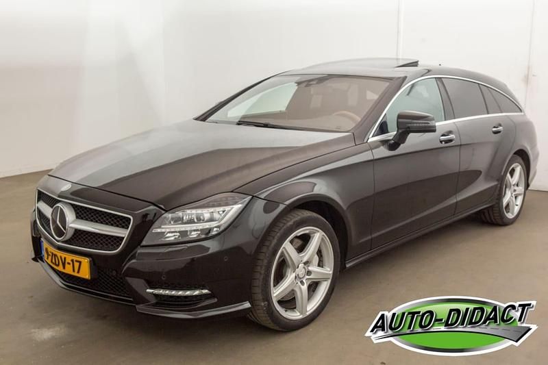 Zwart Gebruikt 2014 Mercedes CLS350 Stationwagen | € 10.300 - Afbeelding 1/4