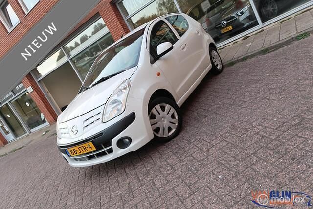 Wit Gebruikt 2009 Nissan Pixo Acenta Hatchback | € 3.450 (Eerlijke prijs) - Afbeelding 1/4