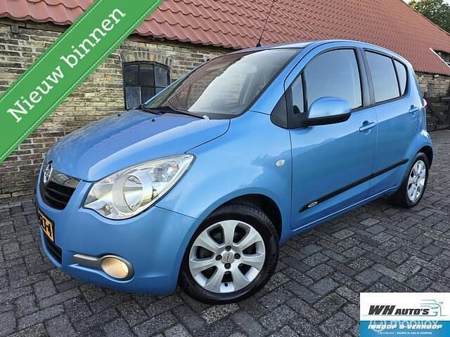 Blauw Gebruikt 2008 Opel Agila Enjoy Hatchback | € 2.940 (Eerlijke prijs) - Afbeelding 1/4