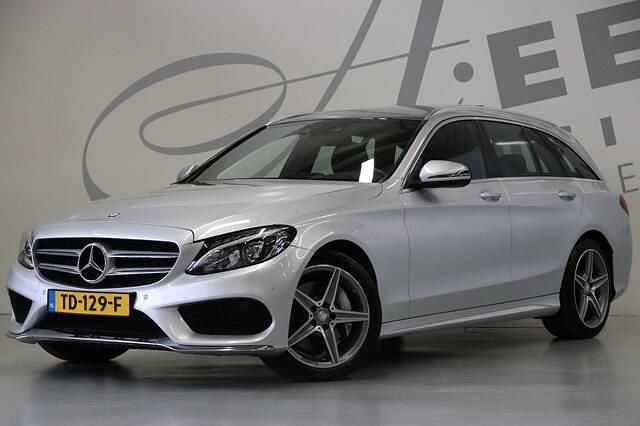 Grijs Gebruikt 2015 Mercedes C400 AMG Stationwagen | € 23.950 (Super prijs) - Afbeelding 1/4