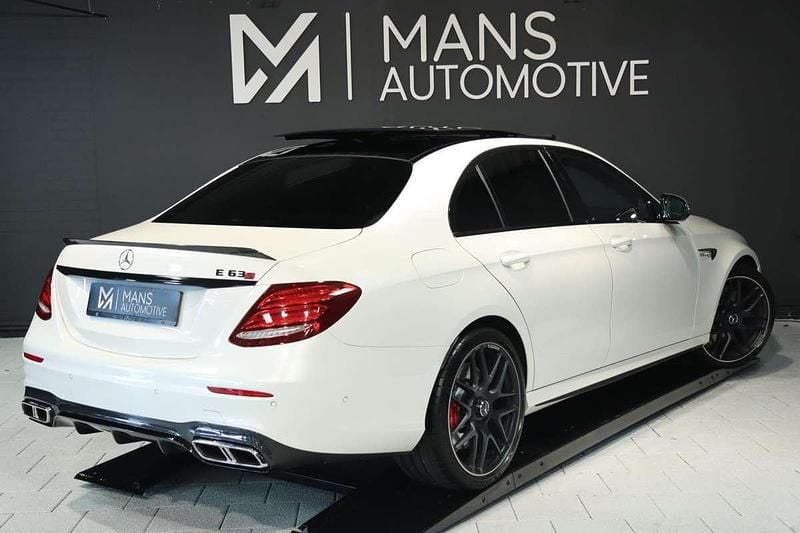 Occasion Mercedes E63 AMG AMG 612 PK (450 kW) 2018 Wit, metallic lak Sedan