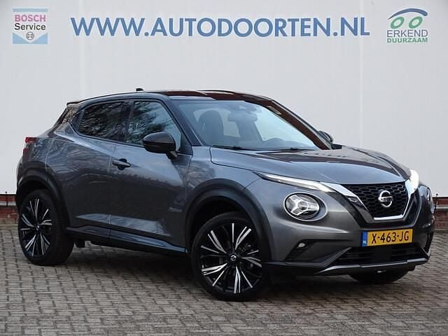 Grijs (metallic) Occasion 2021 Nissan Juke Enigma SUV | € 18.950 (Eerlijke prijs) - Afbeelding 1/4
