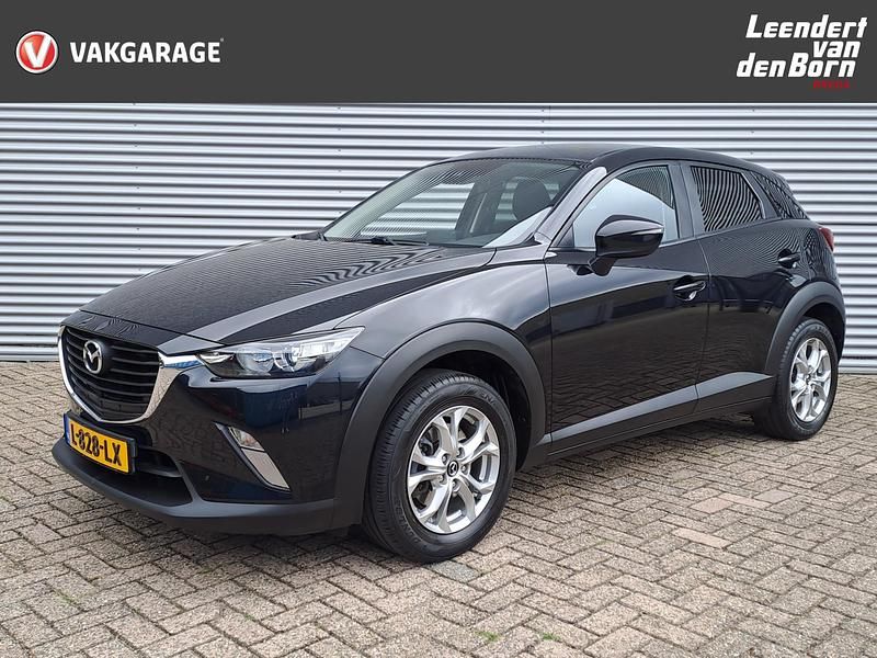 Zwart metallic Gebruikt 2017 Mazda CX-3 Luxury SUV | € 14.995 (Eerlijke prijs) - Afbeelding 1/4