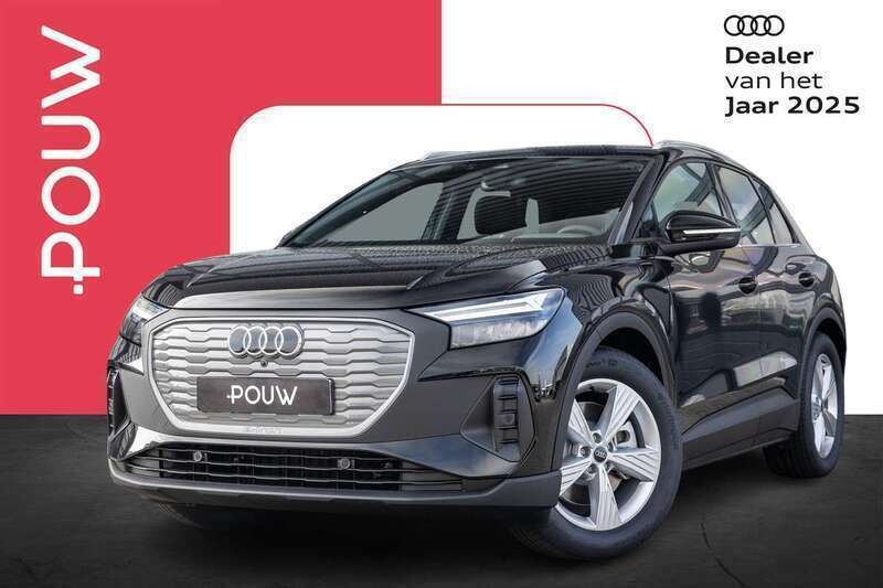 Zwart Nieuw 2025 Audi Q4 e-tron SUV | € 49.850 (Super prijs) - Afbeelding 1/4