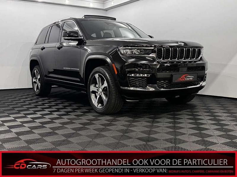 Zwart Gebruikt 2023 Jeep Grand Cherokee Limited SUV | € 69.950 - Afbeelding 1/4