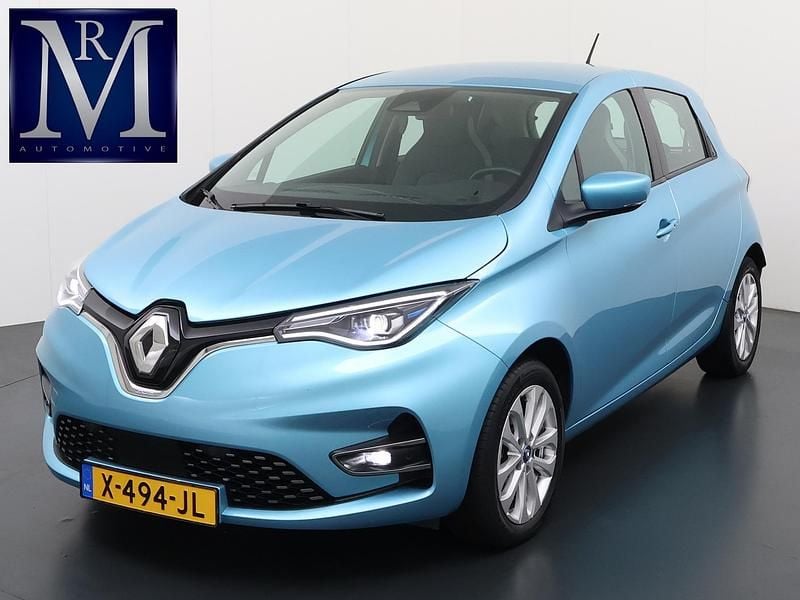 Blauw Occasion 2020 Renault Zoe Intens Hatchback | € 13.899 (Eerlijke prijs) - Afbeelding 1/4