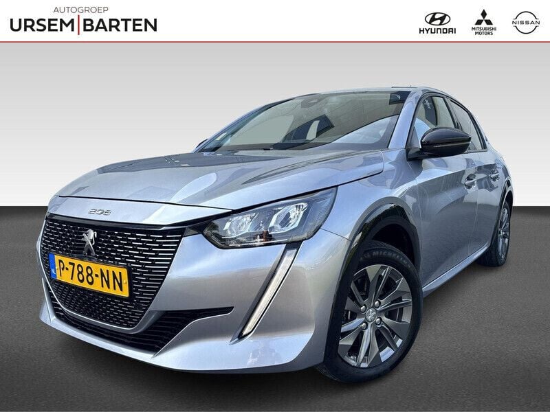 Grijs Gebruikt 2022 Peugeot e-208 Allure Hatchback | € 15.930 (Super prijs) - Afbeelding 1/4