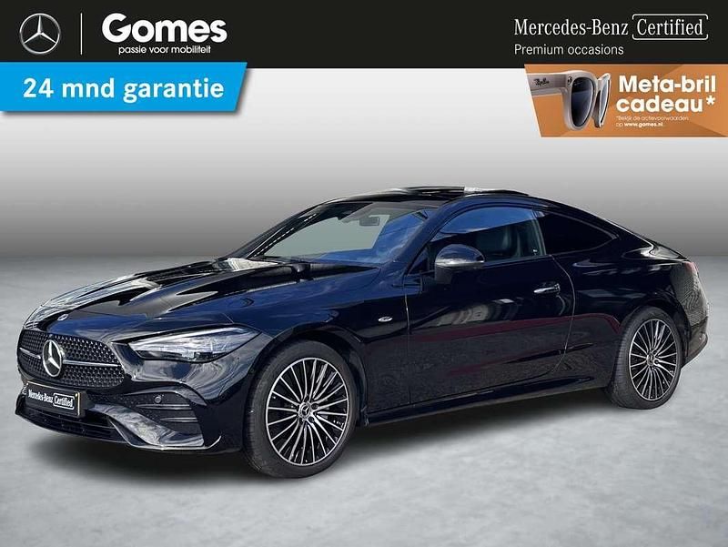 Zwart Gebruikt 2024 Mercedes CLE300 AMG line Coupé | € 62.950 (Eerlijke prijs) - Afbeelding 1/4