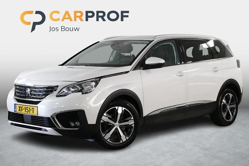 Wit Gebruikt 2019 Peugeot 5008 Allure MPV | € 18.275 (Eerlijke prijs) - Afbeelding 1/4